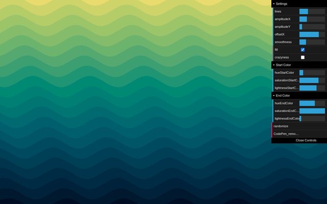 SVG Gradient Wave